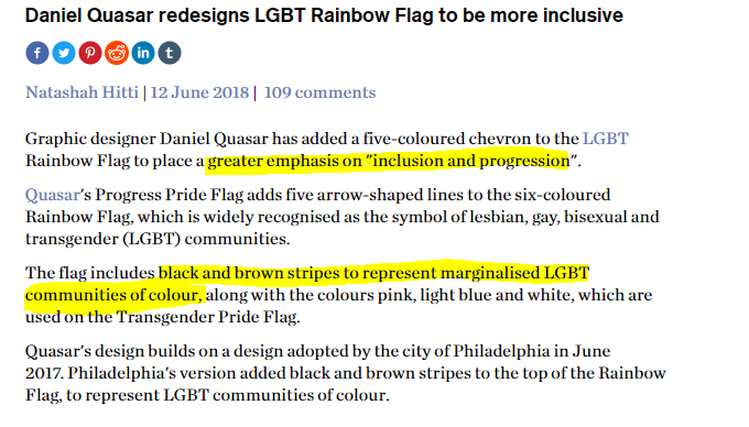 Daniel Quasar redesigns LGBT Rainbow Flag to be more inclusive